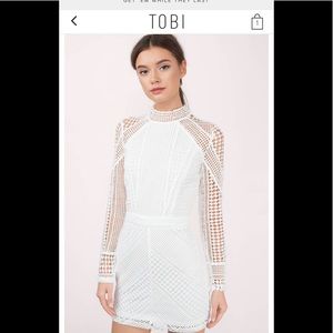 White Tobi dress